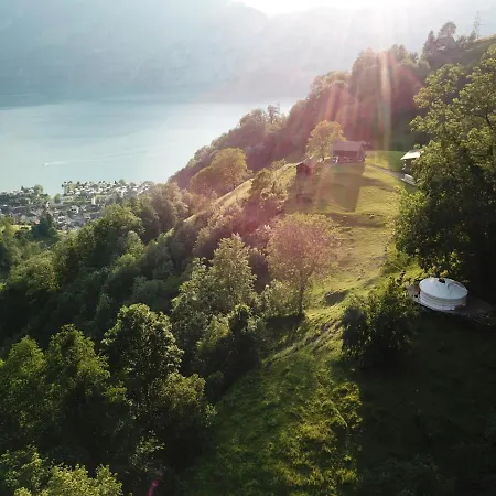 Panorama Jurte Über Dem Uri-See  Sisikon Exterior foto