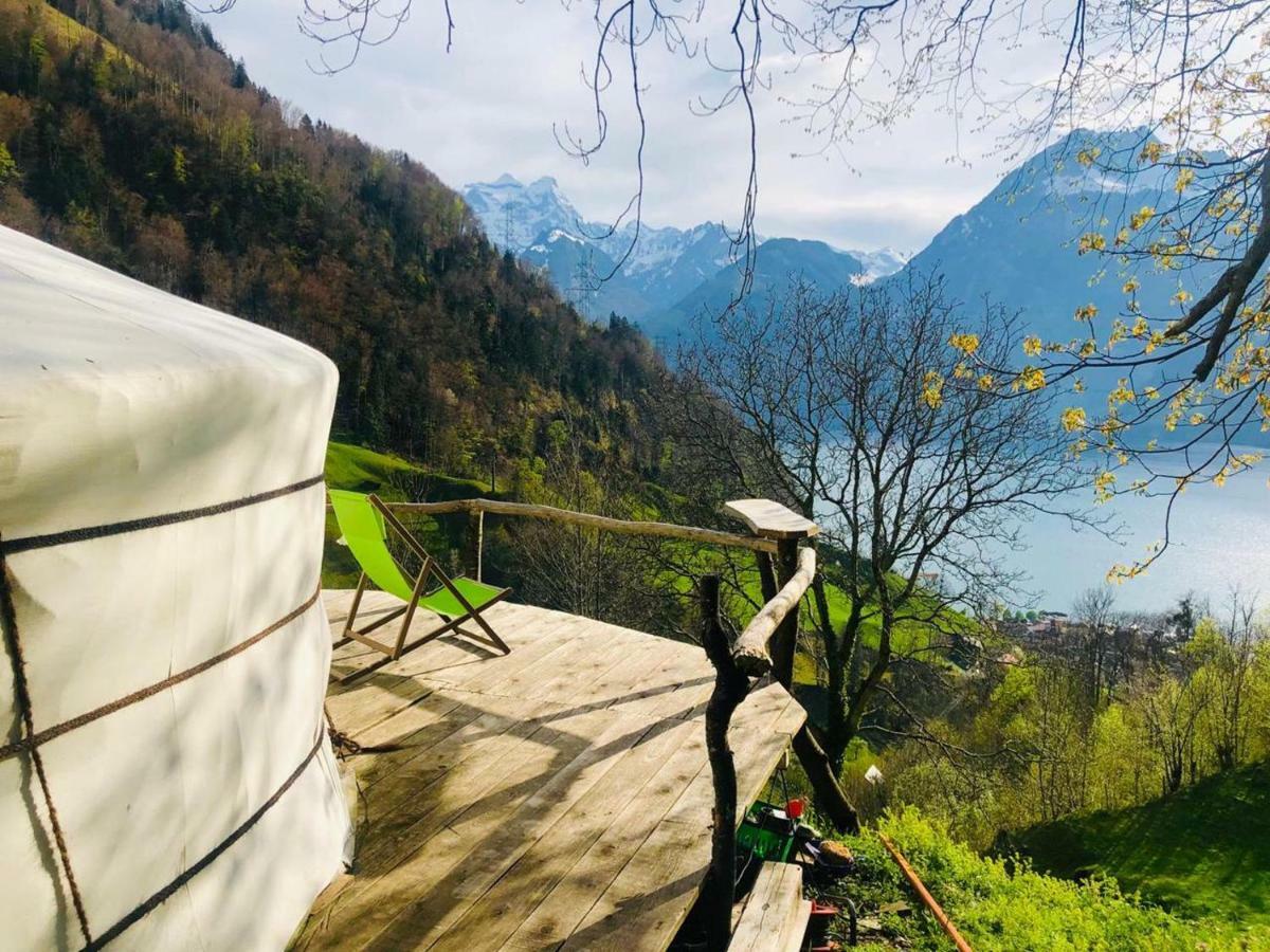 Panorama Jurte Ueber Dem Uri-see A * Sisikon